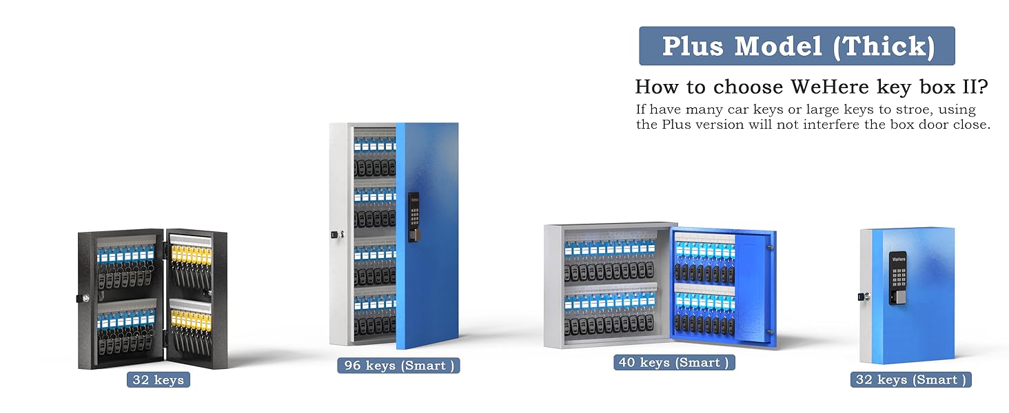 WeHere Key Drop Box for Outside Wall Mount, Key Return Box