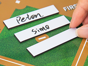 Baseball Lineup Board