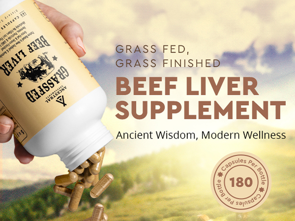 grassfed beef liver supplement carnivore diet supplements desiccated liver capsules protein pills