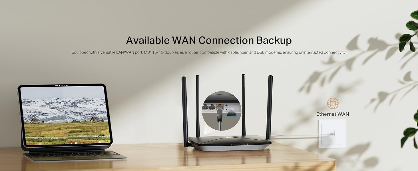 Mercusy 300 Mbps Wireless N 4G LTE Router - MB115-4G 22cef5f1 acd0 4599 9bd0 f894651bcda2. CR0,0,2928,1200 PT0 SX1464 V1 - Mercusy 300 Mbps Wireless N 4G LTE Router - MB115-4G