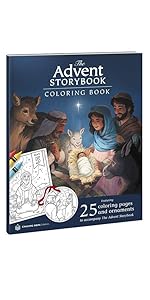 The Advent Storybook Coloring Book