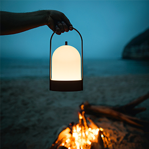 Tubicen Portable LED Cordless Rechargeable Lantern Table