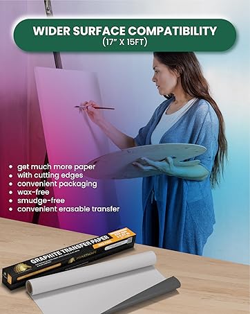 graphite transfer paper for drawing