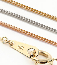 K18 ベネチアンネックレス　チェーンのみ　40cm 楽天市場】K18 ベネチアン チェーン ネックレス(18k、18金製