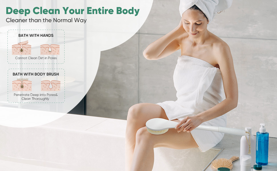 Badebürste Mit Langem Stiel A+7