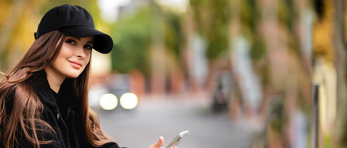 Womens Satin Lined Baseball Cap