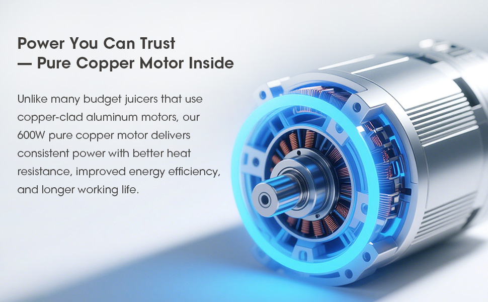Powerful Full Copper Motor