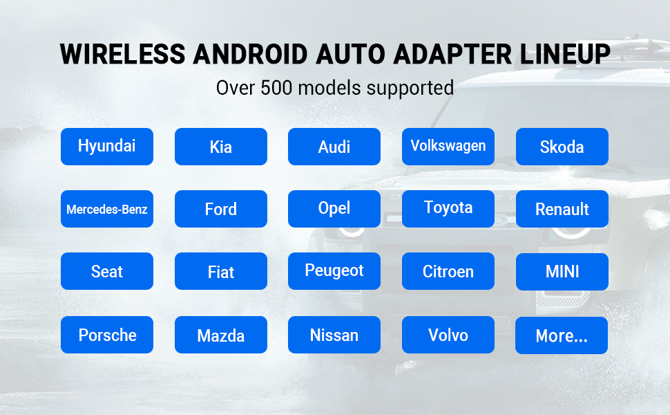 wireless android auto adapter