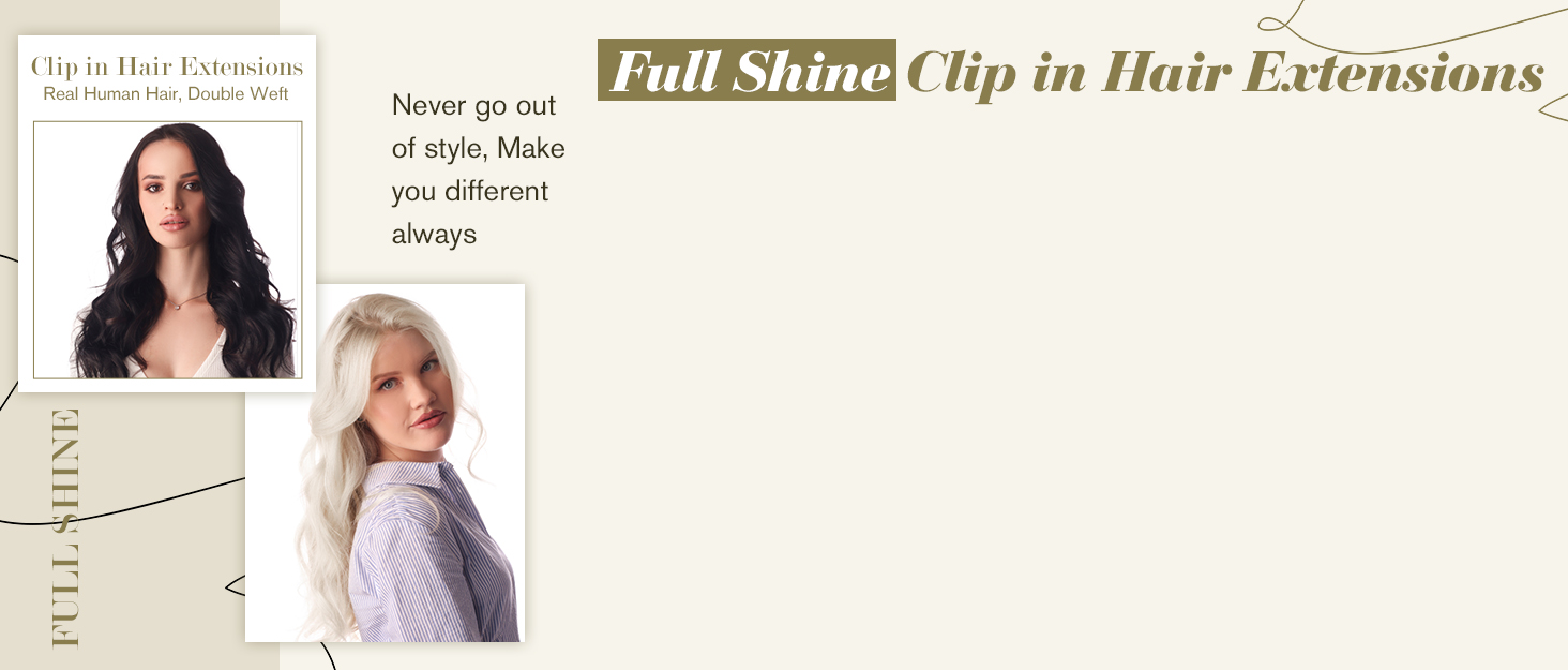 clip in hair extensions real human hair