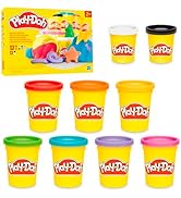 Play-Doh 9 Pack Favorite Color Set, Assorted Colors, 2 & 4 Ounce Modeling Compound Cans, Kids Art...