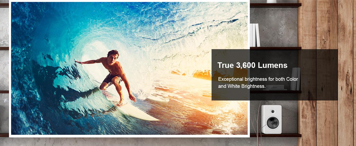 Epson EX3280 3Chip 3LCD XGA Projector, 3,600 Lumens Colour Brightness