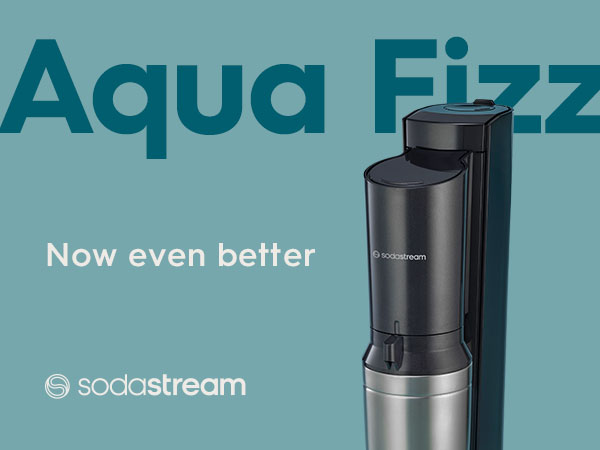 sodastream aqua fizz sparkling water maker