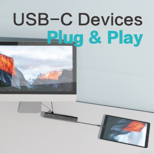thunderbolt 3 4 usb c 3.0 laptop docking station dual monitor Display usb-c 4K hdmi ports expansion