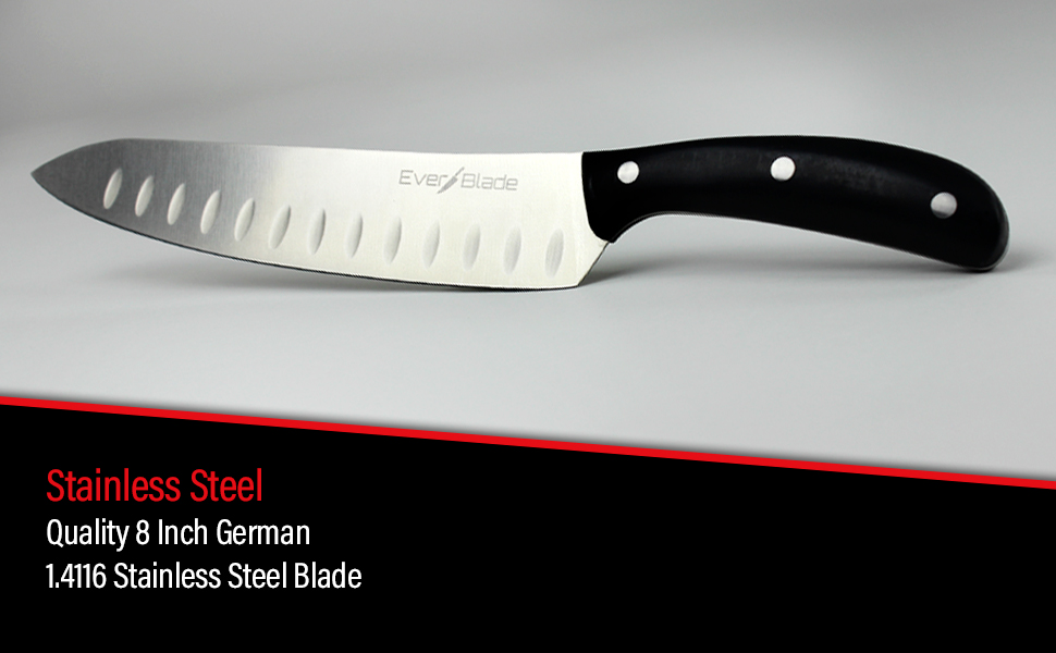 Quality 8 Inch German 1.4116 Stainless Steel Blade 