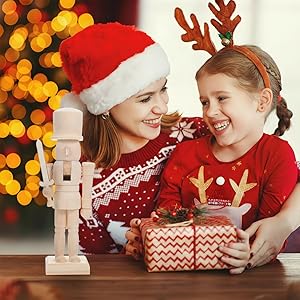 wooden nutcracker unfinished