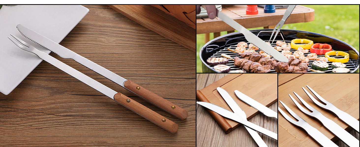 BBQ Fork and BBQ Knife