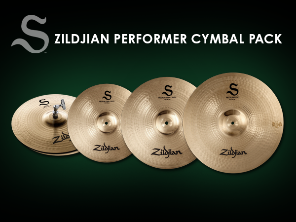 Amazon.com: Zildjian S Series Performer Cymbal Set, 14H/16