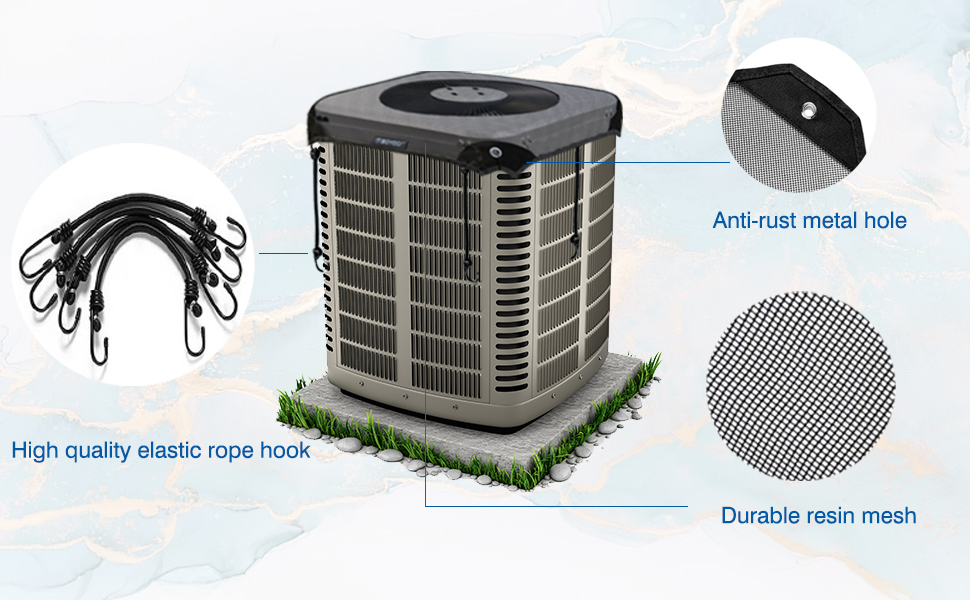 Boyoci Central Air Conditioner Cover for Outside Units