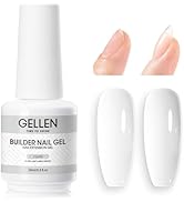GELLEN Builder Gel for Nails, 7-In-1 Clear Hard Gel Polish for Thickening Sculpting Natural Nails...