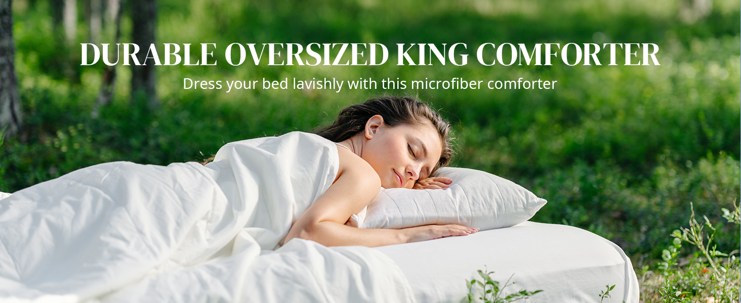 HOMBYS Alaskan King Comforter Lightweight Quilted Down Alternative Duvet Insert for All Season White
| HOMBYS Alaska 22ebdac2 4d03 46d2 9c47 1b6f89f7e20b. CR0,0,1464,600 PT0 SX1464 V1