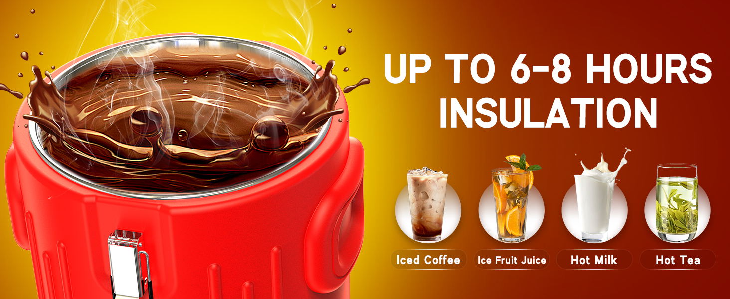 insulated beverage dispenser