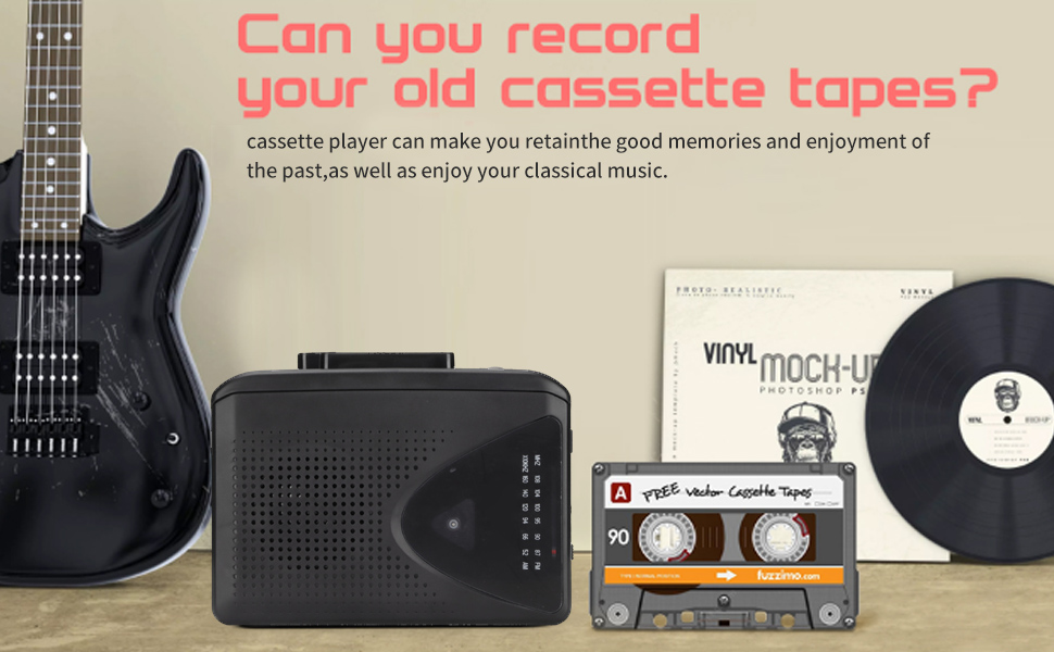 Portable Cassette Players Recorders, Walkman Cassette Tape Player, M AM