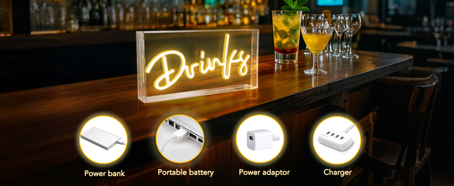 drink sign