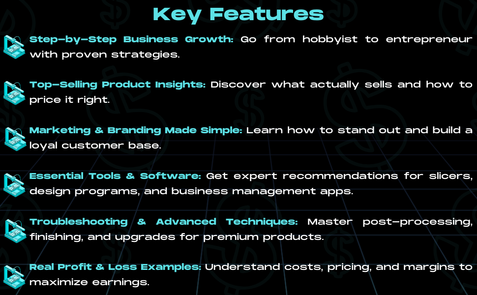 3D Printing Money: The Beginner’s Comprehensive Guide to a 3D Printed Small Business 5 3D 3