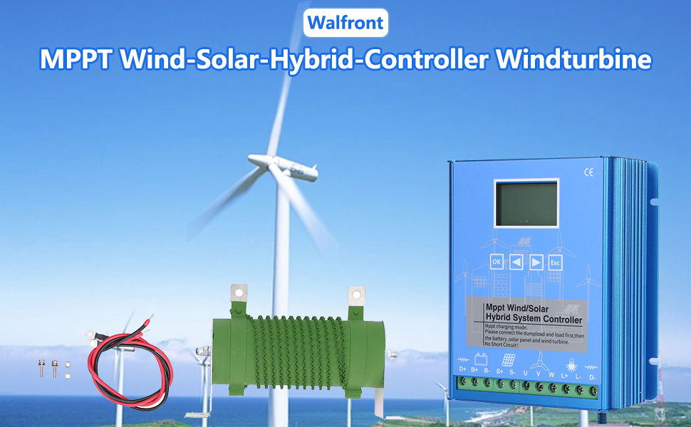 WindSolarHybridController Windturbine SolarHybridMPPTBoost