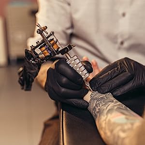 tattoo black gloves new