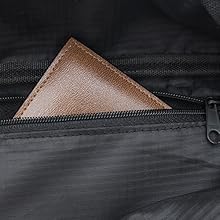 Scratche Proof Inner Zippered Pocket