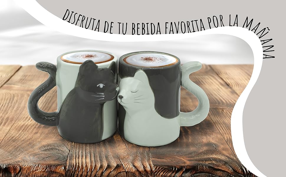 MIAMIO Cat Mugs Gift