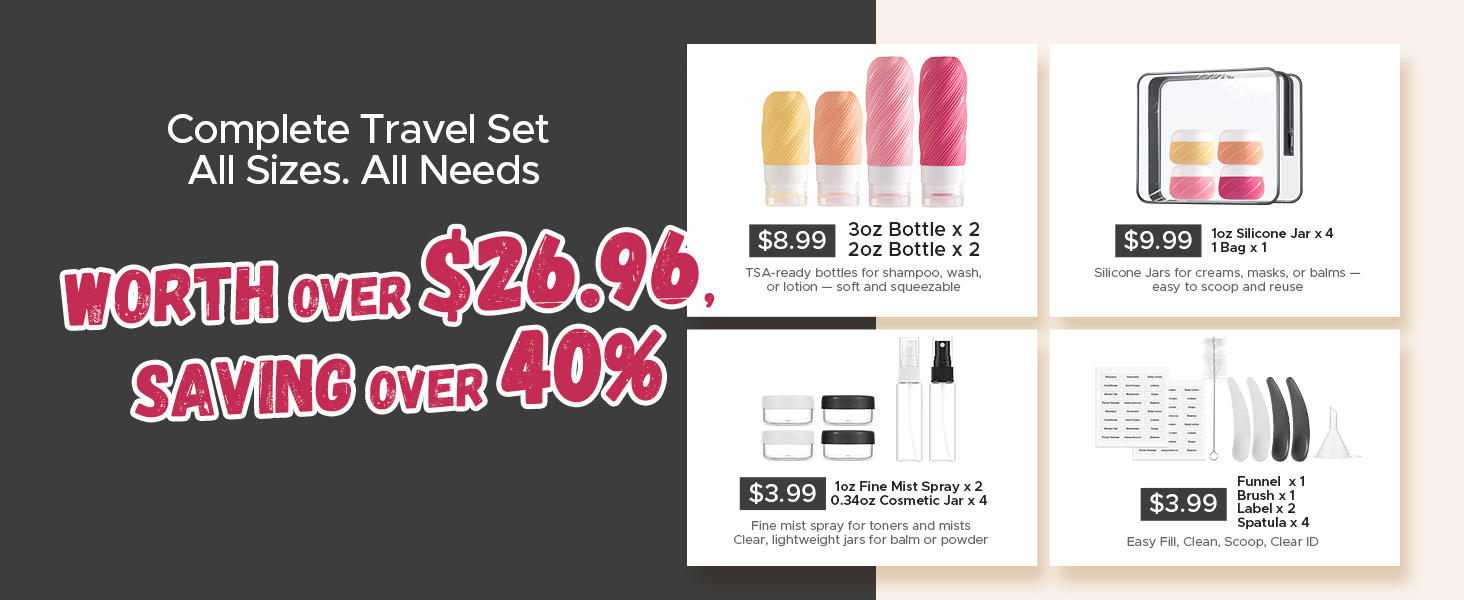 Travel Size Toiletries