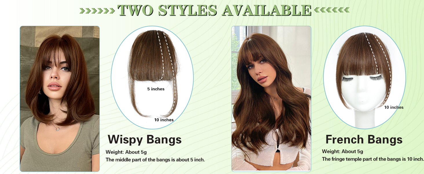 Two style options