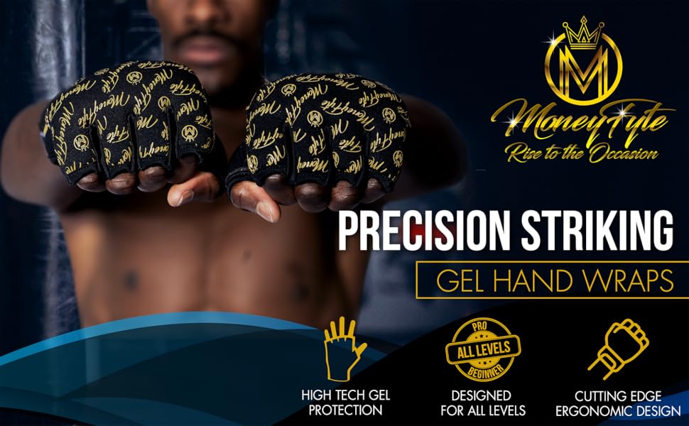 MoneyFyte boxing wraps hand gloves men women wrist wrap martial arts vendas de boxeo handwraps hands