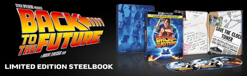ミュージック 40th anniversary limited box set\&quot;LINK\&quot; Amazon.com: Back to the Future (Steelbook) : Michael J. Fox