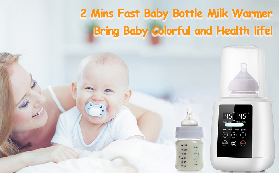 Fast baby milk warmer