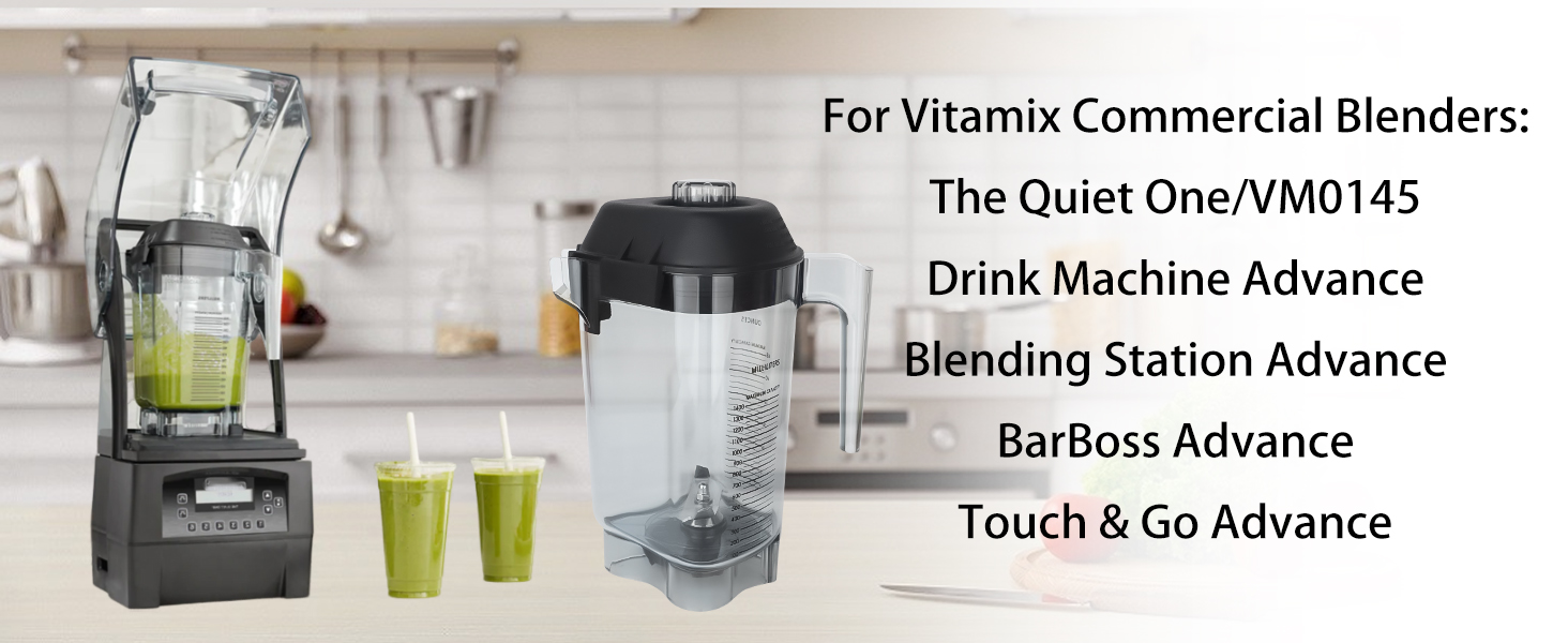 vitamix 48oz advance container fit for the quiet one VM0145 blender pitcher