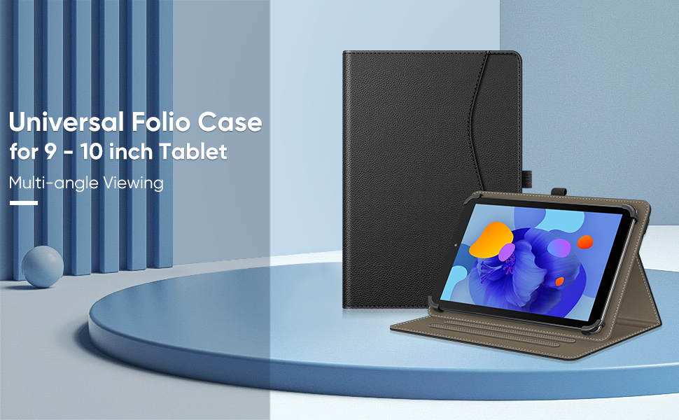 Fintie Universal Case for 9 10 10.1 inch Tablet [Hands