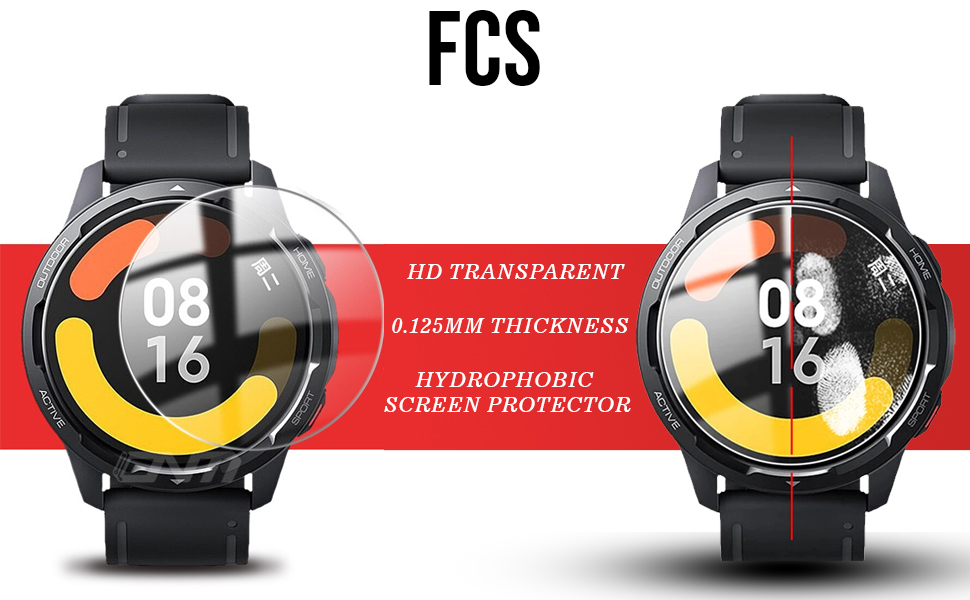 FCS Smart Watch Screen Protector/Screen Guard for Fire Boltt Invincible