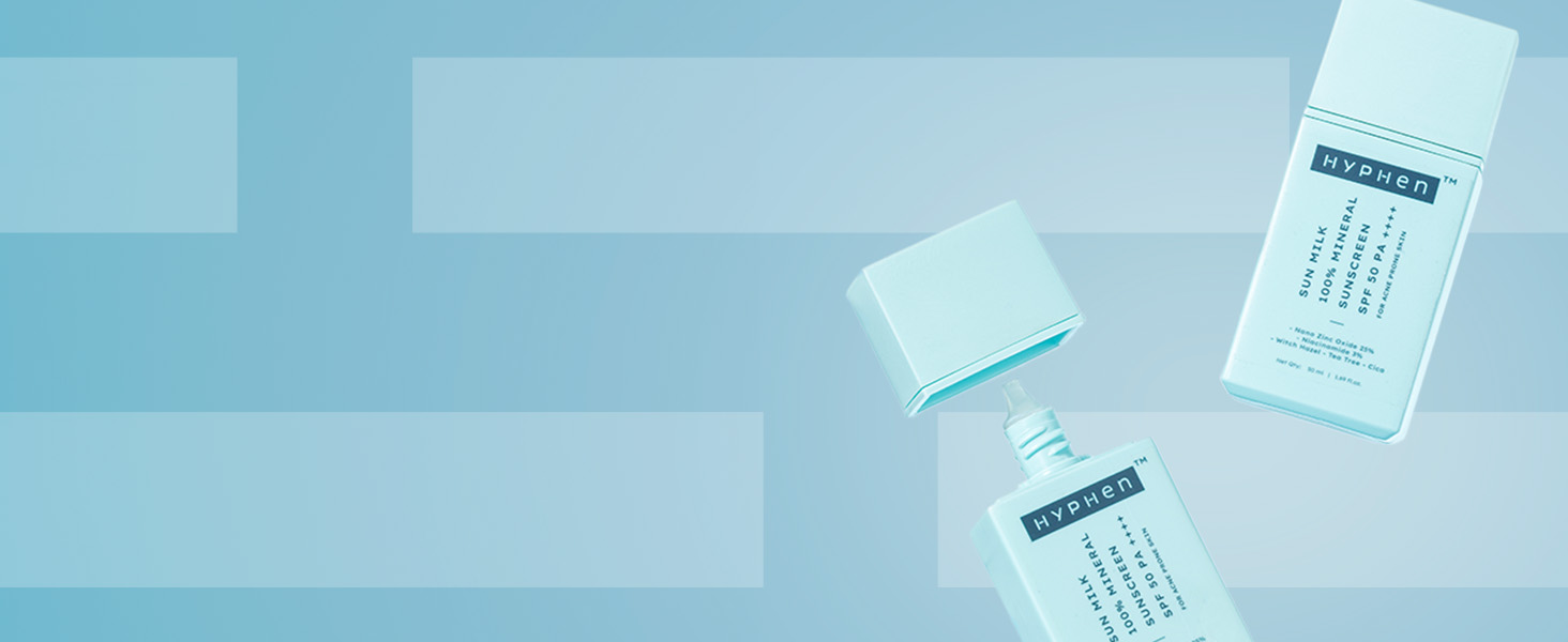sunscreen spf 50 women men dry oily skin winter summer remove dirt impurities hyphen sunscreen spf50