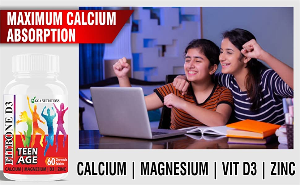 calcium for teenager kids