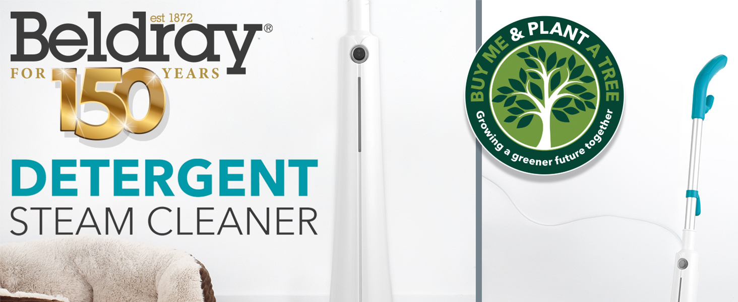 Beldray BEL01097 Detergent Steam Mop Multi Surface Steam Cleaner