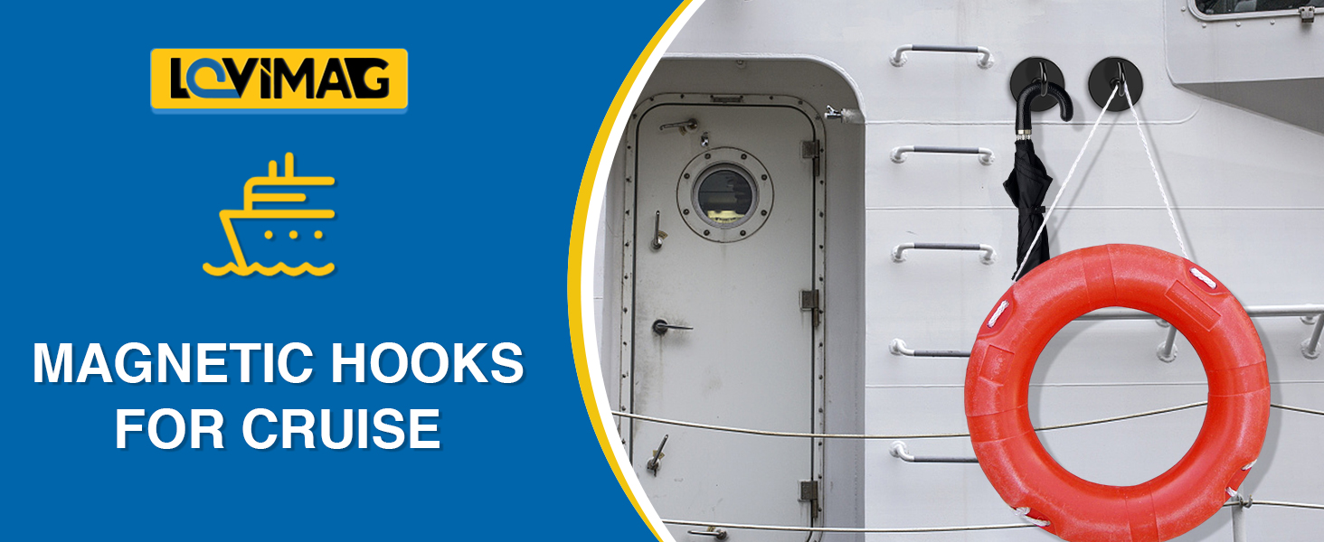 LOVIMAG Hooks, 100LBS Strong Hooks Heavy