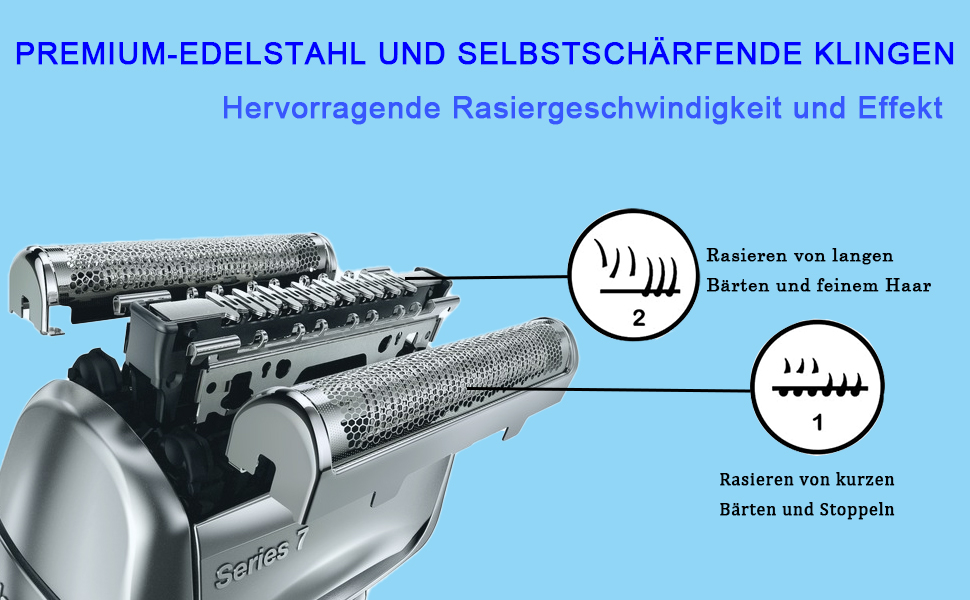 Scherkopf 70s Ersatzscherteil Series 7