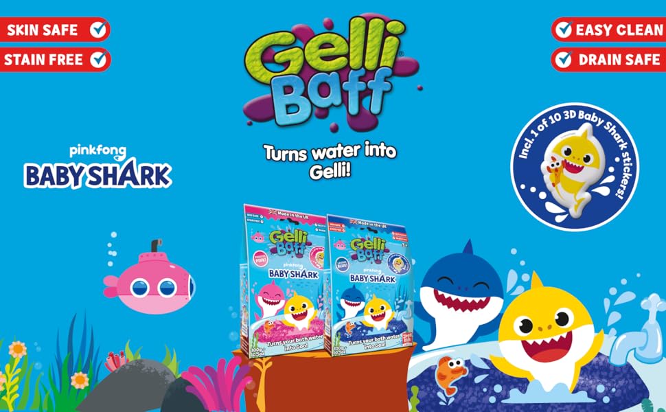 Baby Shark Gelli Baff