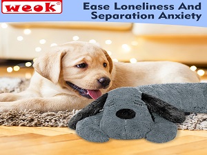 heart beat dog toy for puppy 