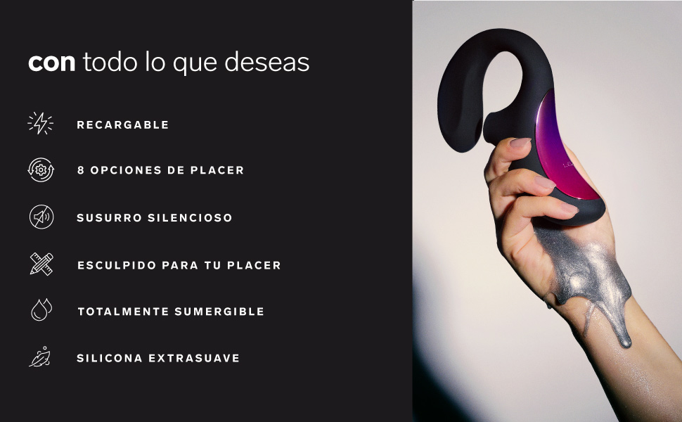 LELO ENIGMA Masajeador Sónico de Doble Estimulación Juguete ...