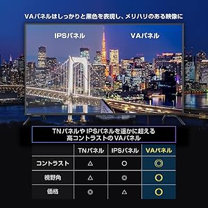 Amazon | MAXZEN テレビ 50型 液晶テレビ フルハイビジョン 50V