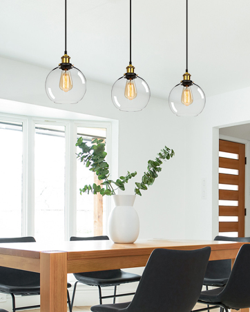 glass pendant light